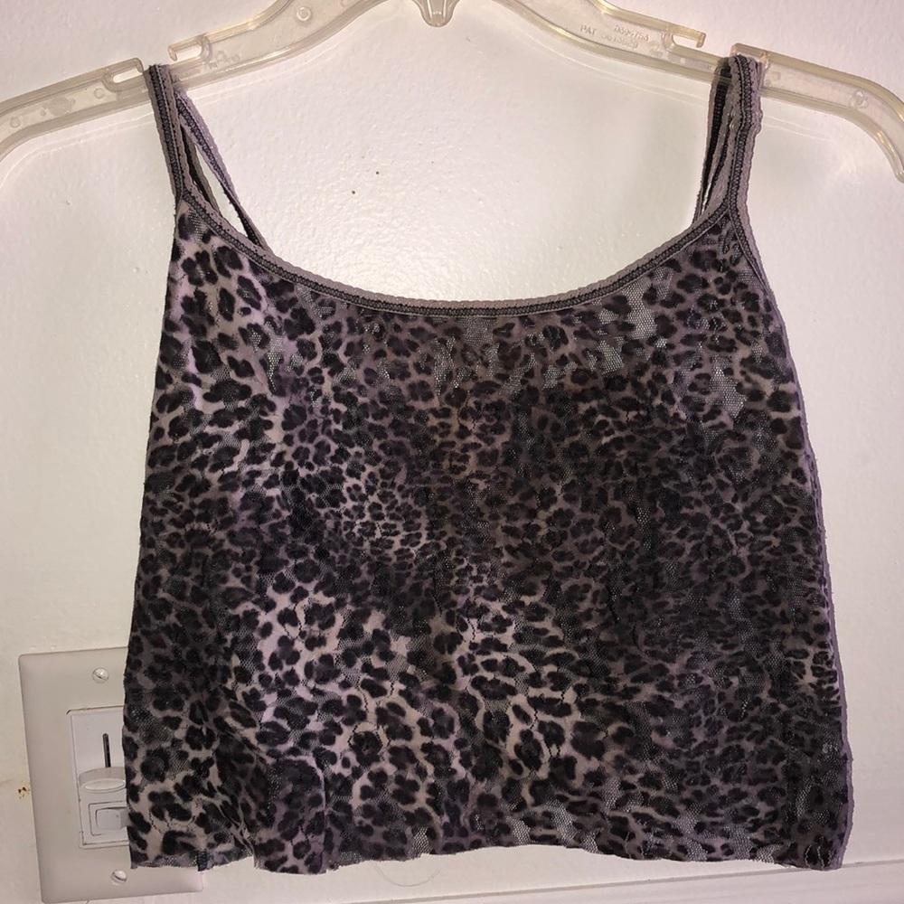 Mesh crop top